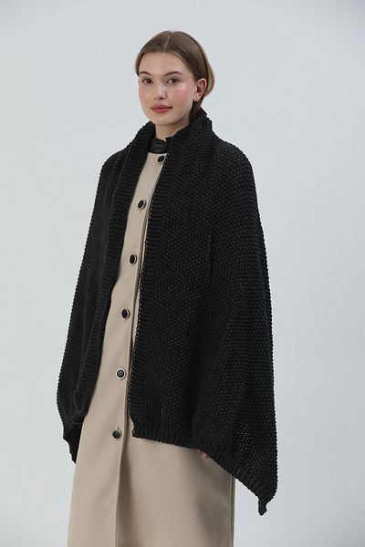 Sheilar Brass Knit Knitwear Shoulder Shawl