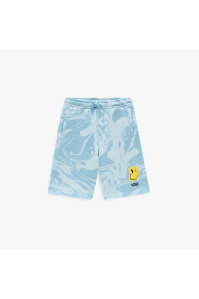 Vans Marble Fleece Kids Blue Shorts