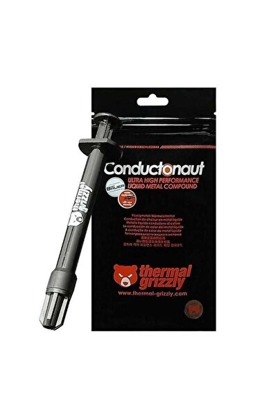 Thermal Grizzly Conductonaut Likit Metal 1gr 73w Yüksek Performanslı Termal M...