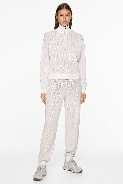 Oysho Open knit joggers