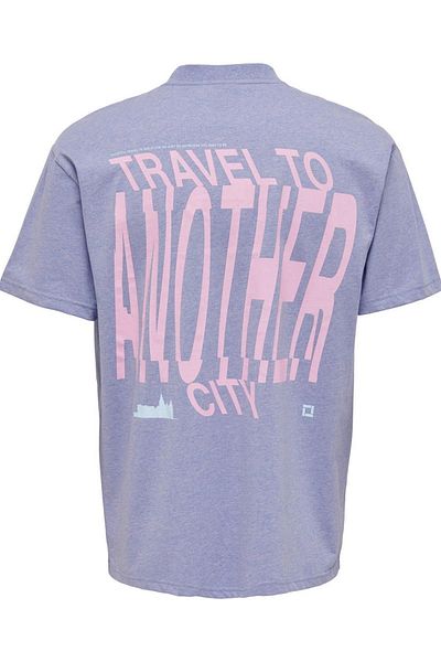 Only & Sons Ανδρικό μπλουζάκι Layne Life Rlx Ss Tee 22025299-07