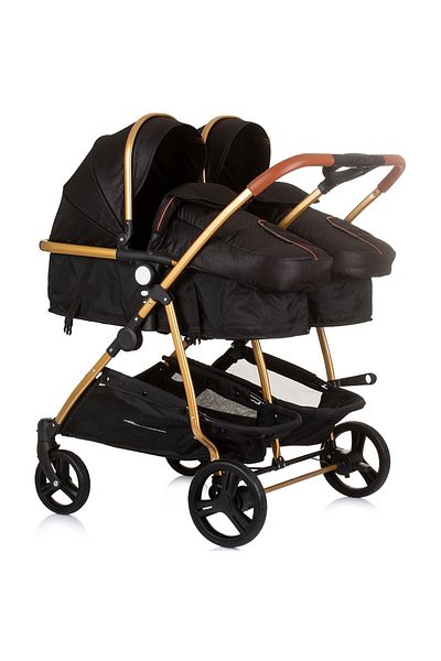 Chipolino Carucior gemeni Chipolino Duo Smart 3 in 1 obsidian gold