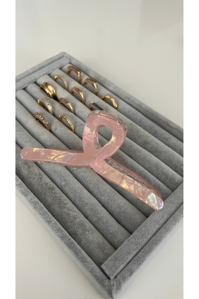 SU PERİSİ TAKI BİJUTERİ الوردي عقدة نموذج مشبك مزلاج العظام