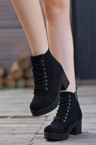 GİNZA SHOES حذاء JVL 201 بكعب عالي ورباط