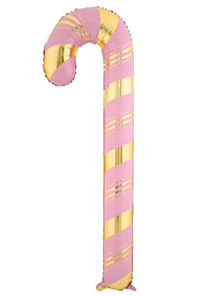 Laviyosa Walking Stick Foil Balloon Christmas Foil Balloon