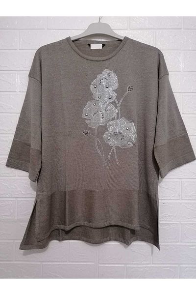anne moda ankara Ανώτερης ποιότητας, αστραφτερό, βαμβακερό, πουλόβερ