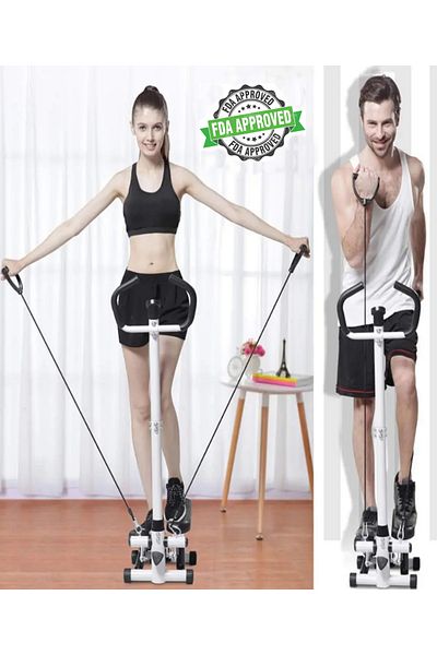 Raiden Pb-35 Vertical Model Stepper Exerciser Taped Step Band Stepper Air Climber Resistance Band