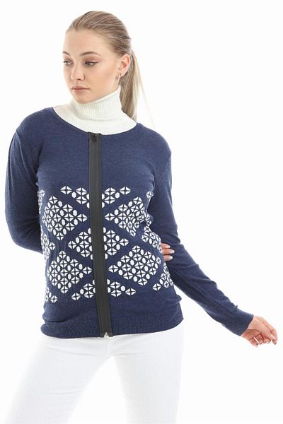 FTZ WOMEN Tricotaj de damă Indigo