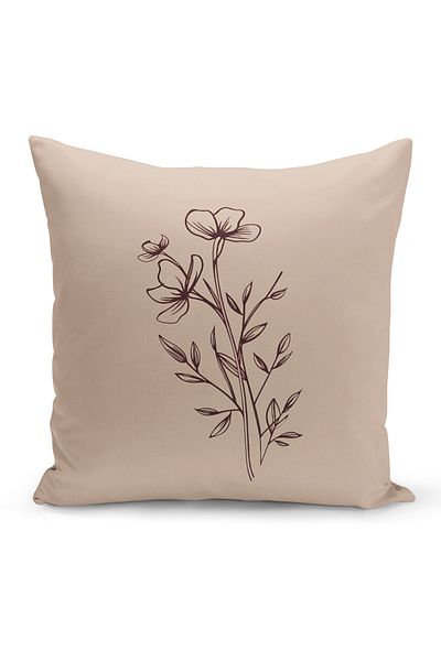 Bertille Home Κάλυμμα μαξιλαριού ριχτάρι σειράς Classic με ψηφιακή εκτύπωση διπλής όψης