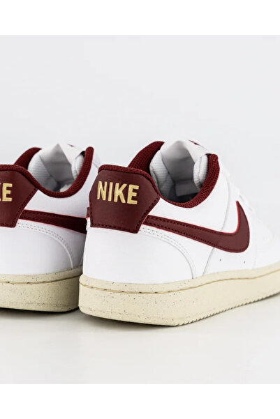 Nike Unisex Court Vision Low Next Nature Casual Sneaker - Claret Red