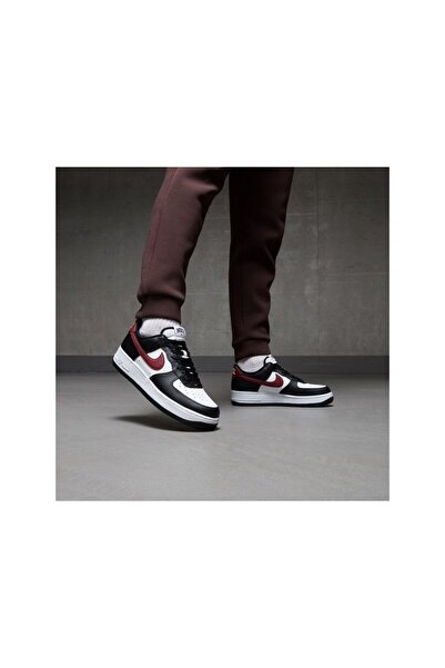 Nike Air Force 1 '07 '24 Ανδρικά μαύρα δερμάτινα αθλητικά παπούτσια fz4615-001