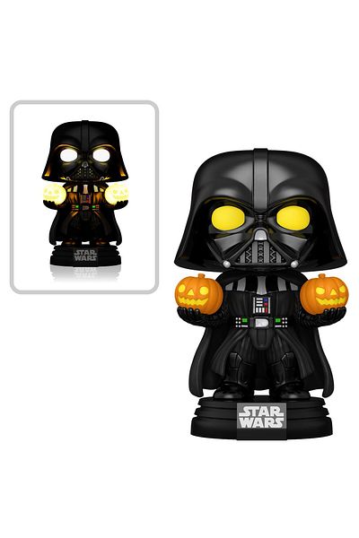 Funko ستار وورز دارث فيدر هالوين لايت اب سوبر 6 بوصة مضيئة فانكو بوب! شخصية الفينيل # 727