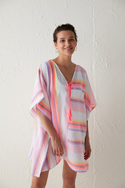 Penti Ριγέ νέον Καφτάν