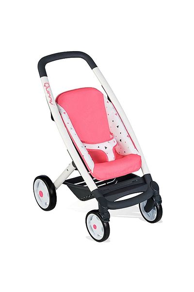 Smoby Carucior pentru papusi Smoby Quinny Combi 3 in 1 roz