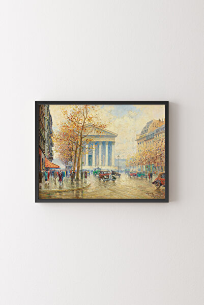 epiqart La Madeleine Square - Cadru negru