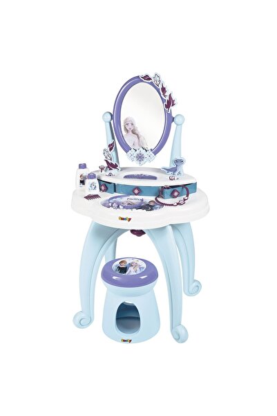 Smoby Jucarie Smoby Masuta de machiaj Frozen Hairdresser 2 in 1