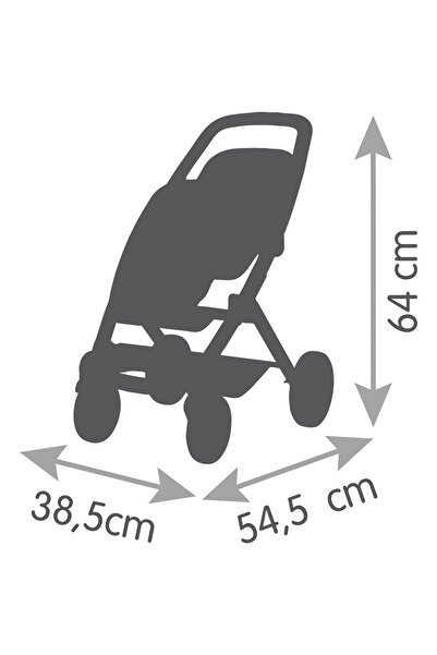 Smoby Smoby Maxi Cosi Twin doll stroller blue