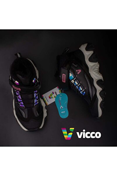 Vicco Siyah Radus Outdoor Kız Çocuk Bot