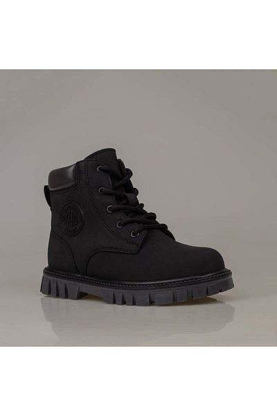 PEPİNO KİDS Παιδικές μπότες Pepino Black Unisex από καουτσούκ με αντιολισθητική σόλα