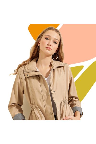 Rodi Jeans Damenmantel, Winterjacke Damenmantel wasserdicht Luxusdesign, warme Jacke für Damen