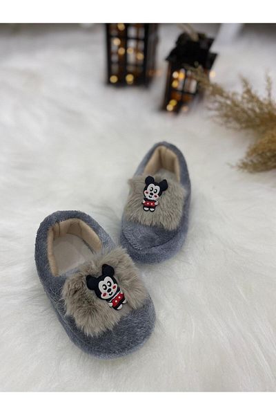 NevaYy collection Παιδικές παντόφλες για το νηπιαγωγείο με φτερωτό Mikie Mause Figured Nursery Nursery