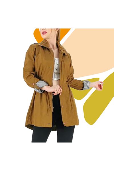 Rodi Jeans Damenmantel, Winterjacke Damenmantel wasserdicht Luxusdesign, warme Jacke für Damen