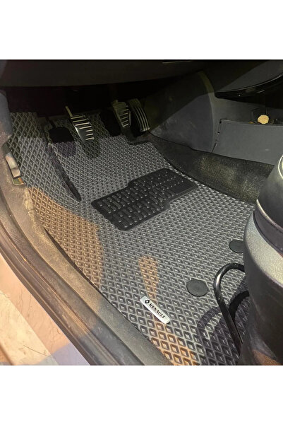 maxcar Renault Clio 3 (2006-2012) Premium Eva Akıllı Oto Paspas-Metal Topukluk