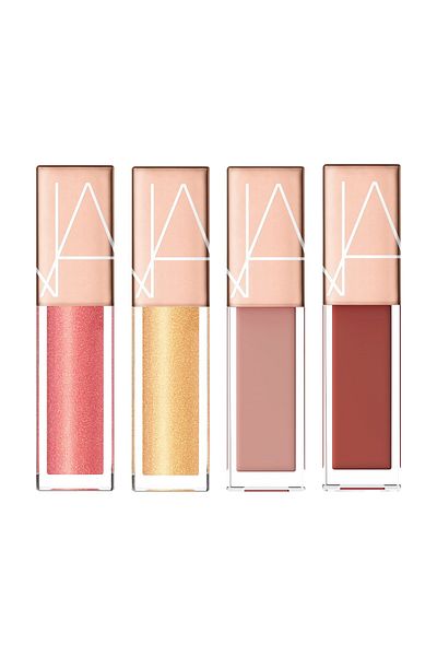 Nars Mini Afterglow Lip Shine Set Mini Size Quadruple Lip Gloss Set (3.7X4) ml