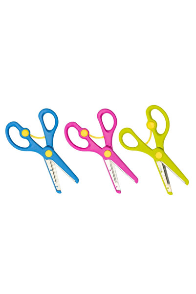 Hyd 2 Pieces Scissors Spring Protection School Scissors
