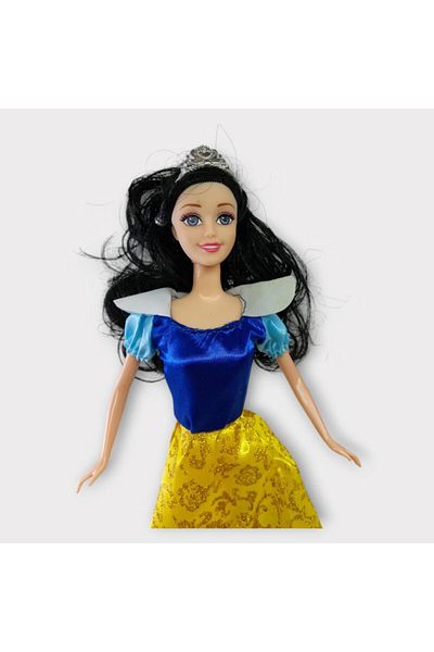 TİCARETSEPETİM Princess Dolls - Blue Yellow Dress