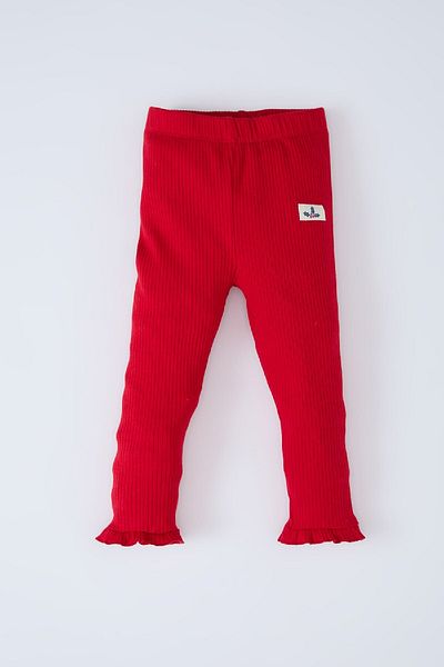 DeFacto 2-teiliges Set für Babys mit Neujahrsmotiv – Plüsch-Sweatshirt mit Rundhalsausschnitt und Leggings mit elastischem Bund D6512a524wn