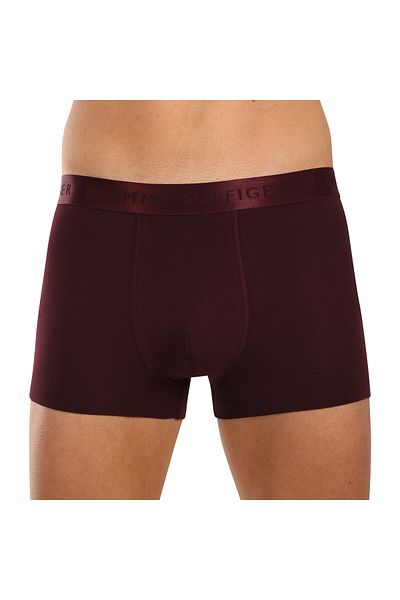 Tommy Hilfiger Men's Woven Fabric Regular Waist Solid Model Multicolor Boxer Um0Um02760-0Xz