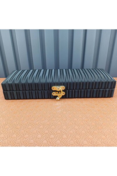 Selderesi Mekanizmalı Üst Düzey Lüks Deri Tesbih Kutusu Tesbih - Kalem Için Ö...