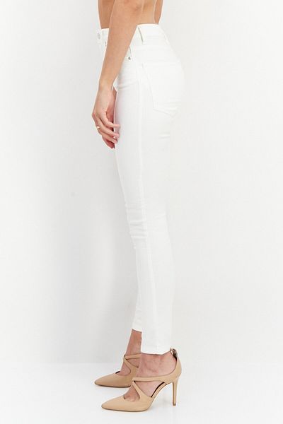 Don't Call Me Jennyfer Women Regular Fit Flare Stretchable Denim, White