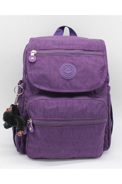 ÇantaExpress Rucsac unisex pentru femei, din material impermeabil, cu husă violet 5200