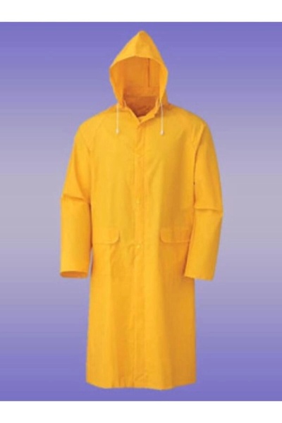 SEGNAN معطف واق من المطر أصفر اللون مقاس XXL