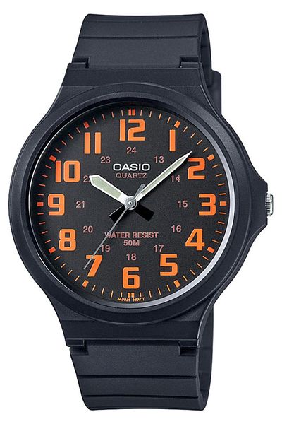 Casio ساعة يد رجالية Mw-240-4bvdf
