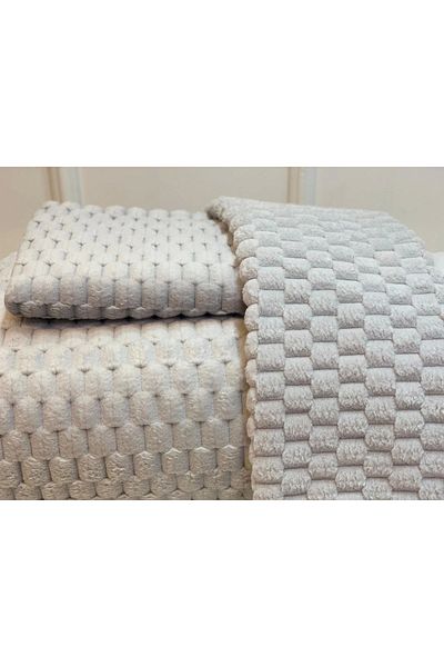 NİVEMESHOME Nivemeshome Gray Polo Bedspread Set - Double, Özdilek