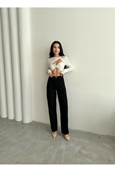 Butik Baggy Fit Toka Detaylı Pantolon