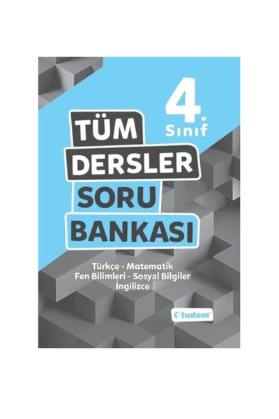 Tudem Yayınları 4.sınıf Tüm Dersler Soru Bankası
