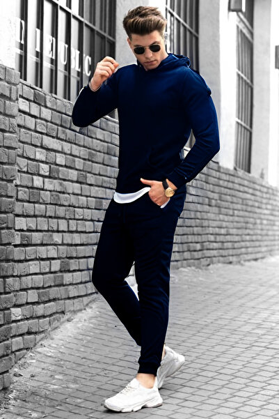 YAKAMEL Χοντρό και άνετο ανδρικό σετ φόρμας - Βαμβακερό, Ποιότητα Elegance