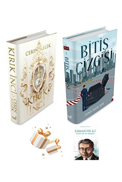 İndigo Kitap Kırık İnci ve Bitiş Çizgisi Ceren Melek ve Sena Nur Işık 2 Kitap...