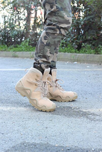 Pars Power 103 Mid Hakiki Nubuk Deri Su Itici Özellikli Askeri & Polis Outdoor Tactical Outdoor Bot