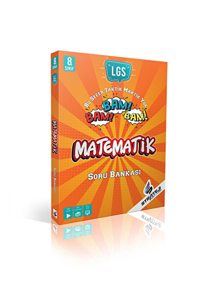 Genel Markalar Strateji 8. Sınıf Bam Bam Matematik Soru Bankası
