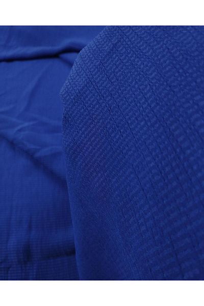 Kumaş Parça Saks Blue Viscose Woven - Πλάτος 140 cm x Μήκος 310 cm