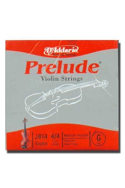 Daddario J814 Violin - Single String, Prelude, Scale 4/4, G-SOL Norma Violin String