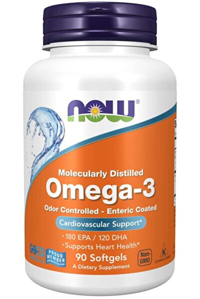 Now كبسولات اوميغا 3 90S