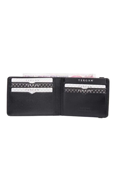 Tergan Unisex Daily Use Genuine Leather Card Holder