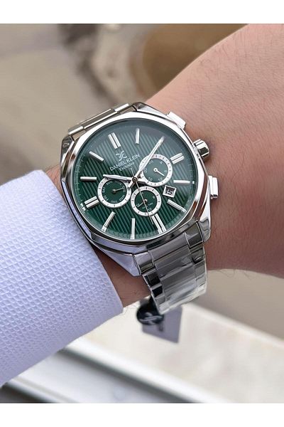 Daniel Klein Men Wrist Watch with Inner Functions Active 30 Mt Water Resistant Fdk.10004F3