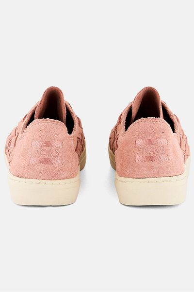 Toms Women Lenox Lace Up Shoes, Pink